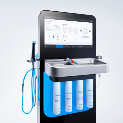 HydraFacial Syndeo device screen